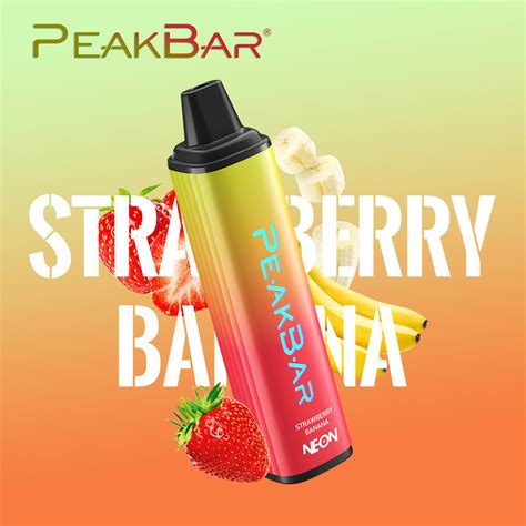 Peak Bar Wholesale Rechargeable Led E Cigarette 6000 Puffs Fruits