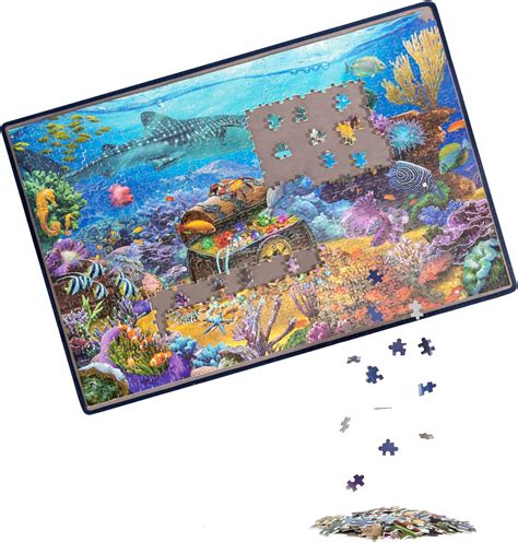 Amazon Becko Us Jigsaw Puzzle Board Portable Puzzle Mat For Puzzle