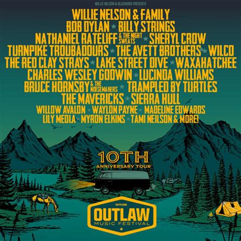 Outlaw Music Festival 10th Anniversary Tour! – Willie Nelson Shop