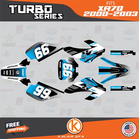 Kalair Gfx Graphics Kit For Honda Xr Turbo Series