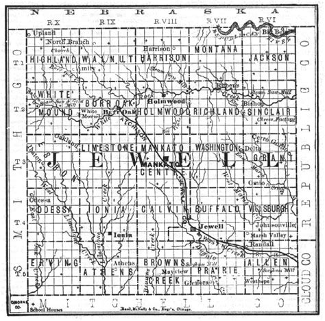 1900 Jewell County Map