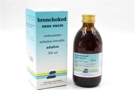 Bronchokod Sans Sucre Novopharma