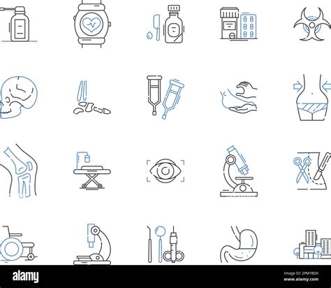 Health Coaching Outline Icons Collection Health Coaching Wellness