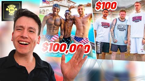 Sidemen 100000 Vs 100 Holiday Usa Edition Alarcon Reaction