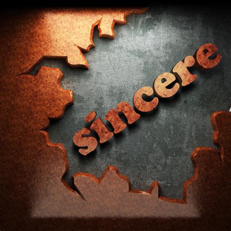 sincere vector word of wood 6280060 Stock Photo at Vecteezy