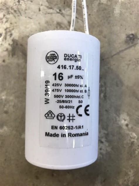 Kondensator 16 UF - Spabutikken