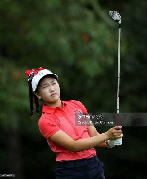 Lucy Li Of The United States Team In Action During The 2017 Ping