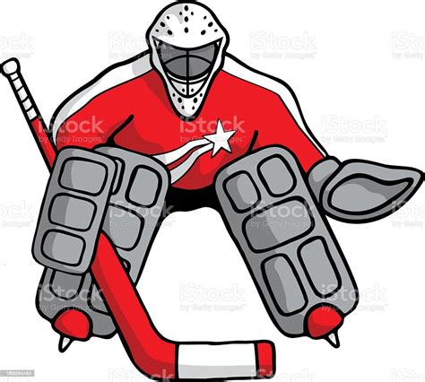 Hockey Goalie Stock Illustration Download Image Now Goalie Sports