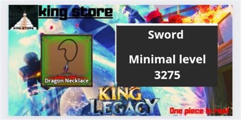 Buy Item Dragon Necklace King Legacy Roblox 2467998 Itemku