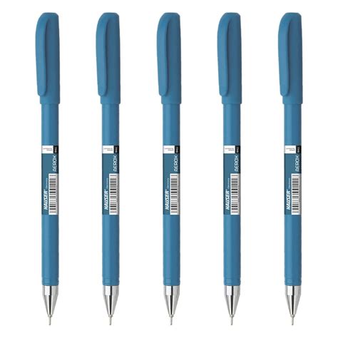 Hauser Aerox Ball Pen Pack Of 20 Pens Blue Amazon In Office Products