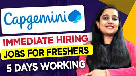 Capgemini Recruitment 2023 Capgemini Hiring Freshers Jobs For