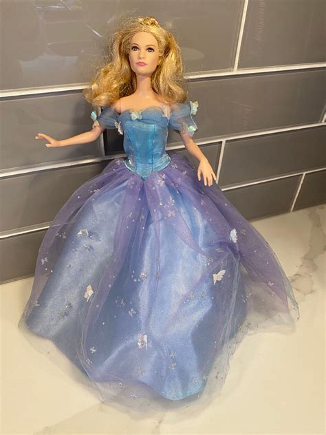 Mattel 12 Disney Cinderella Royal Ball Doll Live Action Movie Figure Yaas