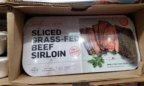 Costco Sliced Grass Fed Beef Sirloin Review Juicy Details