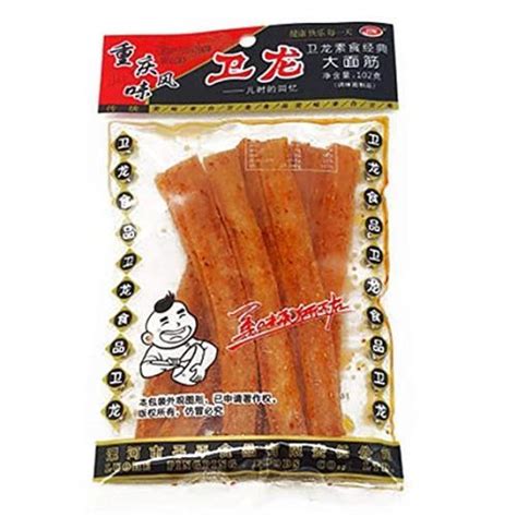 卫龙 大面筋 102g 豆干辣条 休闲食品 乐动易购 ledoshop