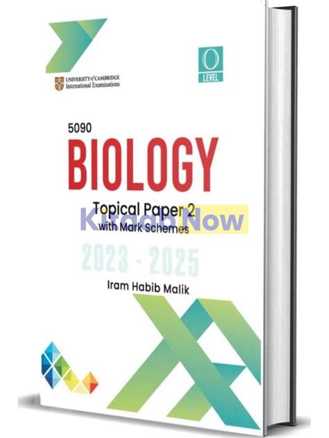 O Level 5090 Biology Paper 2 Topical 2023 2025 Kitaabnow