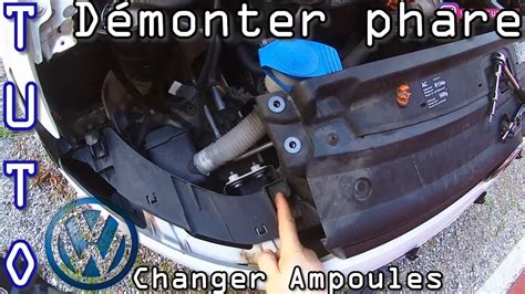 TUTO Démonter PHARE ampoule VOLKSWAGEN POLO VAM VW POLO YouTube