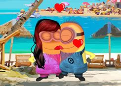 JuegosdeMinion Juego Minions Kissing Jugar Juegos Gratis