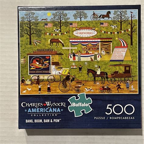 Buffalo Games Charles Wysocki Bang Boom Bam Pow Piece Fireworks