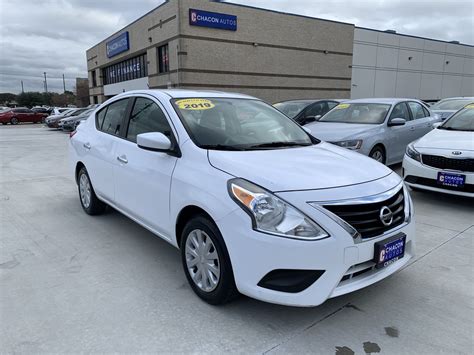 Used Nissan Versa Sv Sedan For Sale Chacon Autos