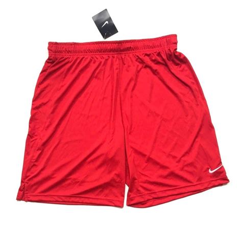 Nwt Nike Mens Performance Dri Fit Athletic Shorts Red Size 2xl Xxl