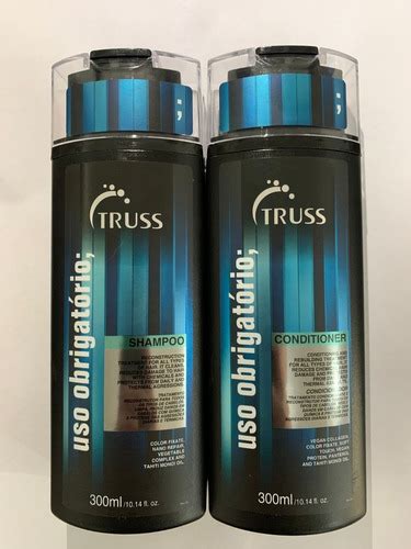 Truss Kit Shampoo E Condicionador Uso Obrigatório 300ml Frete grátis