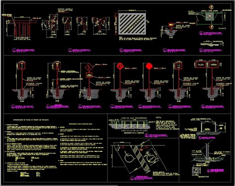 Parking Signs Dwg Block For Autocad Designs Cad