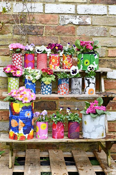 The Best Tin Can Planters You Will Want To Make Pillar Box Blue