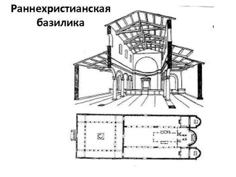 АРХИТЕКТУРА ВИЗАНТИИ РАННИЙ ПЕРИОД Раннехристианская базилика