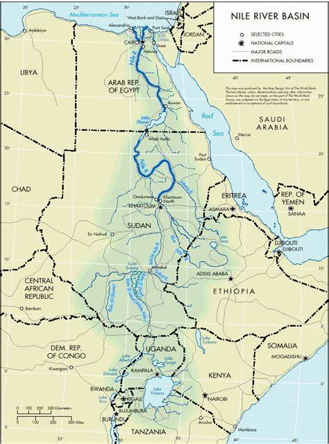 Nile River Basin Source Nile Basin Initiative Download Scientific