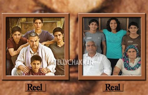 'Dangal' movie: 'Reel and Real' characters