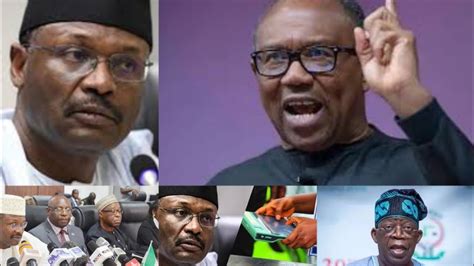 Peter Obi Why Inec Board Must Susp Nd Yakubu Tinubu Step Down As The