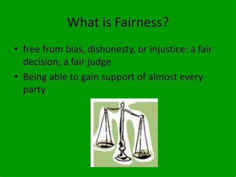 PPT - What is the Fairness and Justice Approach? PowerPoint ...