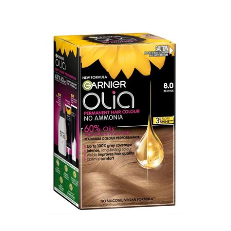 Buy Garnier Olia Hair Colour 8 0 Blonde 1 Each Coles