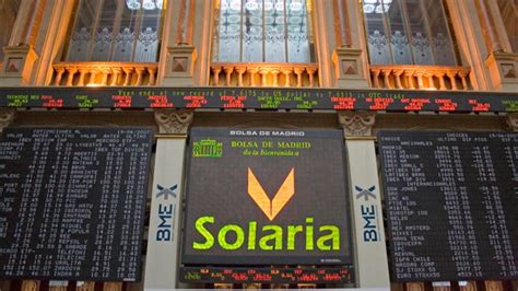 Solaria Se Dispara Casi Un 8 Tras Aumentar Un 15 Su Beneficio EL