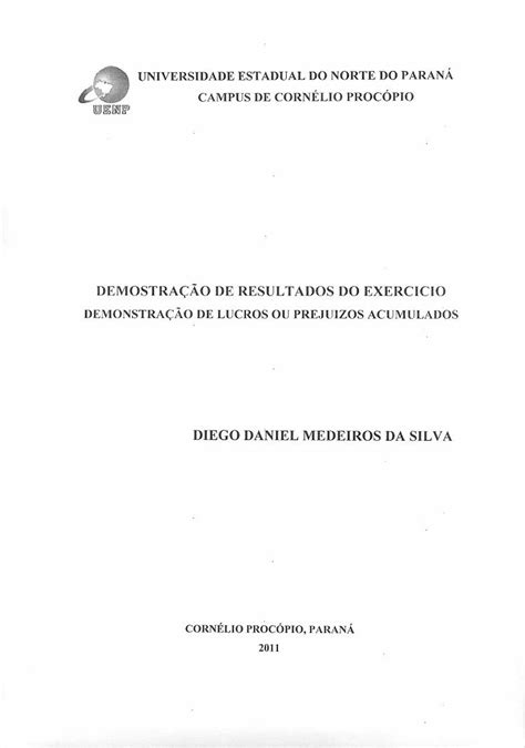 PDF DEMONSTRAÇÃO DE RESULTADOS DO EXERCICIO DRE E DEMONSTRAÇÃO DE