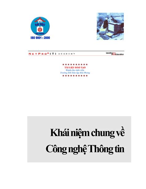 Module 1 CNTT some docs Khi niám chung về CÙng nghá ThÙng tin