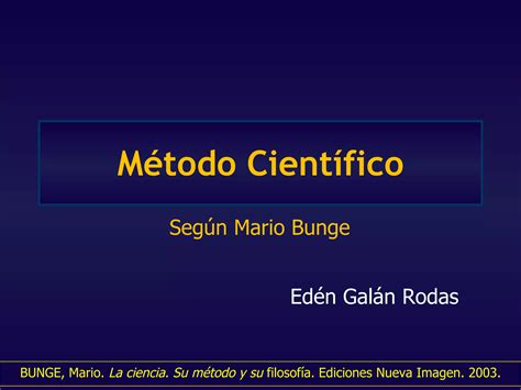 La Ciencia Y El Método Cientifico Ppt Descarga Gratuita