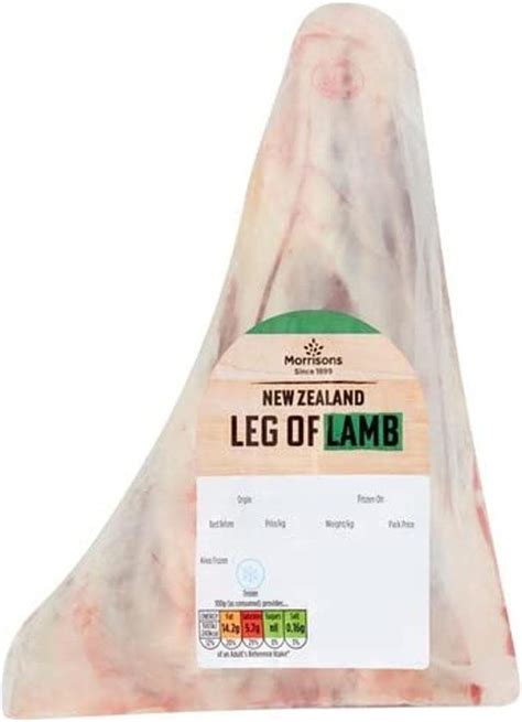 Morrisons Half Leg Of Lamb G Kg Amazon Co Uk Grocery