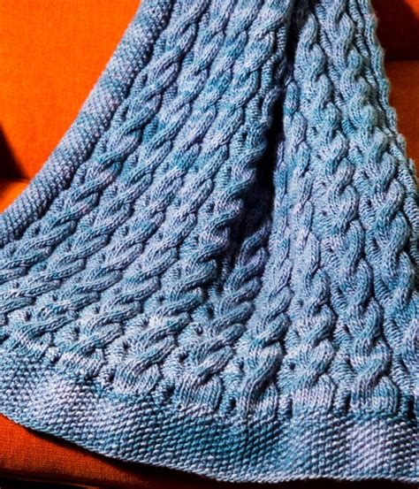 Cable Knit Baby Blanket Patterns | A Knitting Blog