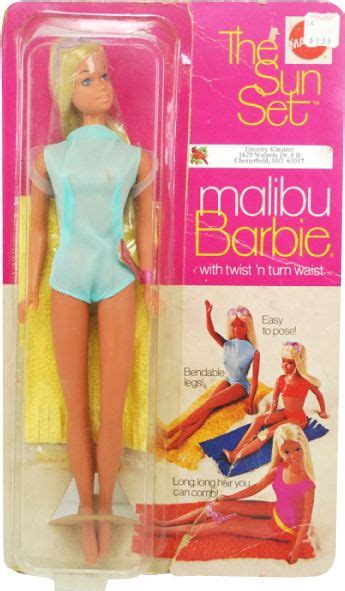 1971 The Sun Set Malibu Barbie Doll 2 1067 Malibu Barbie Barbie