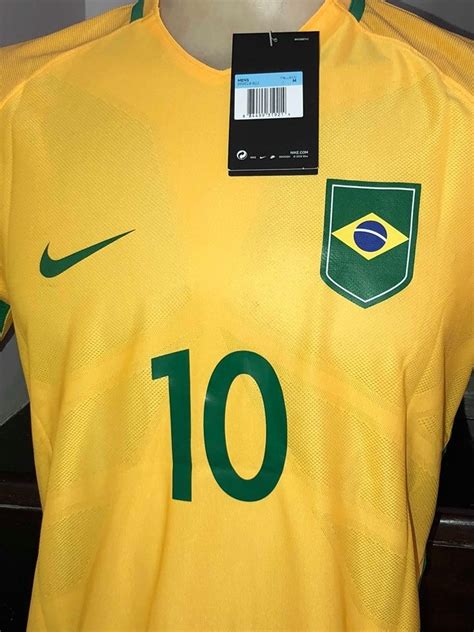 Camisa Brasil Modelo Olimp Adas Neymar Jr R Em