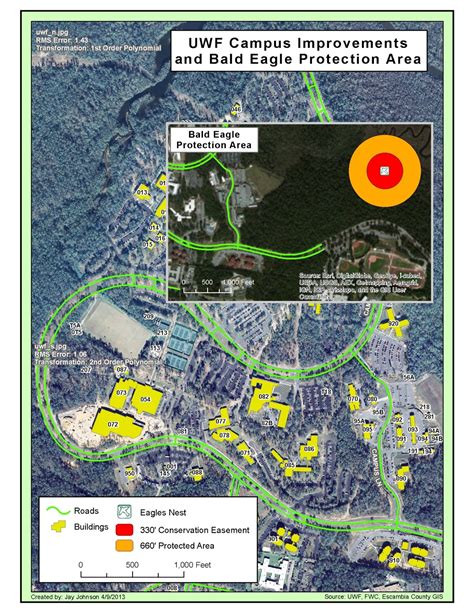 Jay Johnsons Uwf Gis Blog Georeferencing Editing And Arcscene