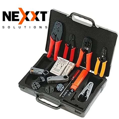 Kit De Herramientas Nexxt Ht Para Redes De Piesas Tecnit