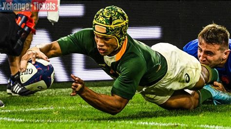 South Africa Vs Tonga The Springboks Initiate France Rugby World Cup