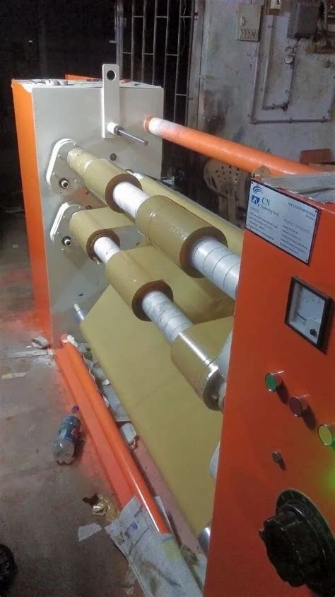 BOPP Tape Slitting Machine At Rs 410000 Biaxially Oriented