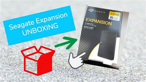 Seagate Expansion Portable Hard Drive Unboxing Youtube