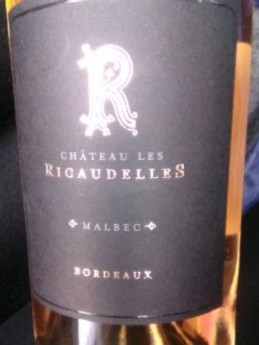 Ch Teau Les Ricaudelles Bordeaux Malbec Ros Vivino Us