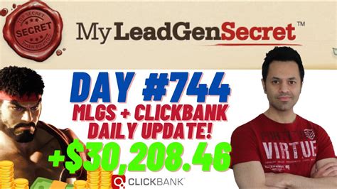 Mlgs Clickbank Daily Update My Lead Gen Secret Case Study Results