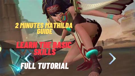 Mathilda Minutes Guide How To Use Mathilda Properly Master The