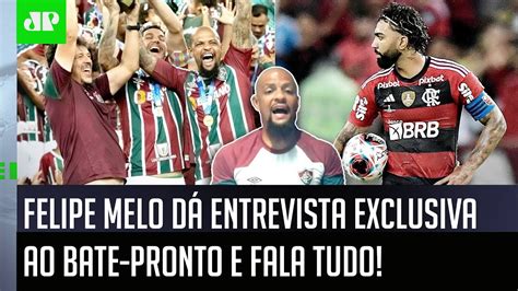 Exclusivo Felipe Melo Desabafa N O Poss Vel Ningu M Fala Que O